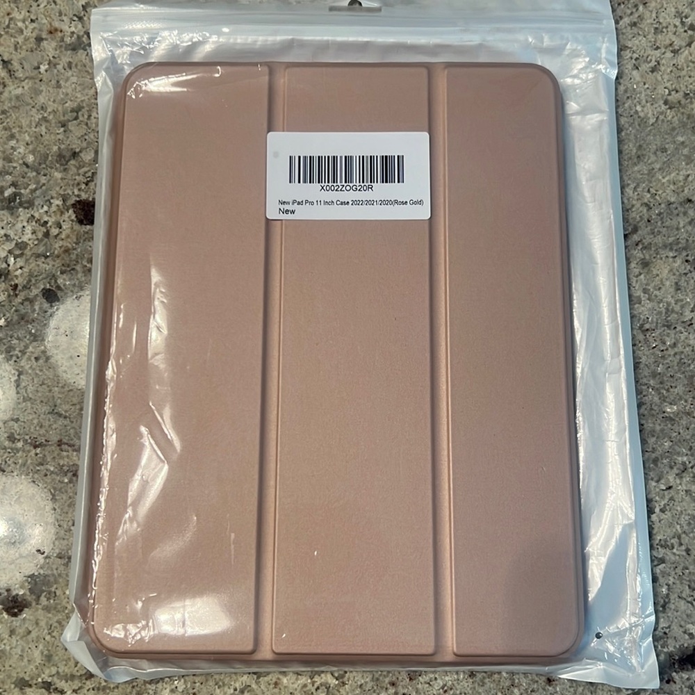 New iPad 11 Inch Case Rose Gold